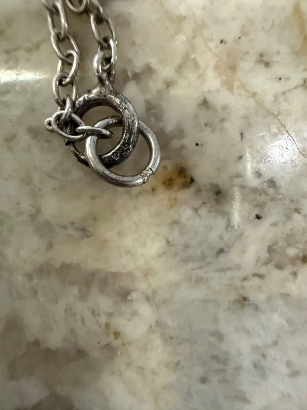 Elegant Sterling Silver Black Spinel Wavy Bar Pendant Necklace Art Deco gift 6g